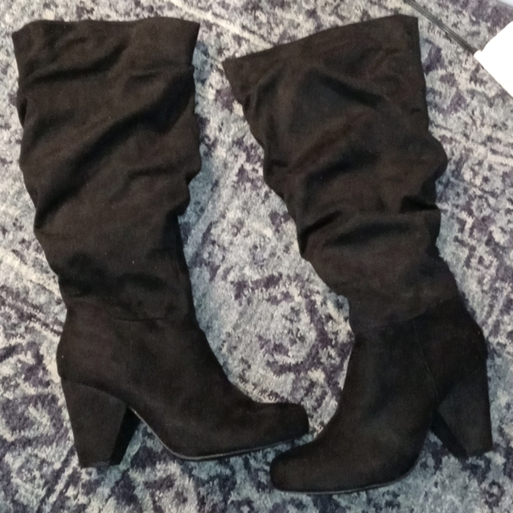 Torrid slouch knee high boots